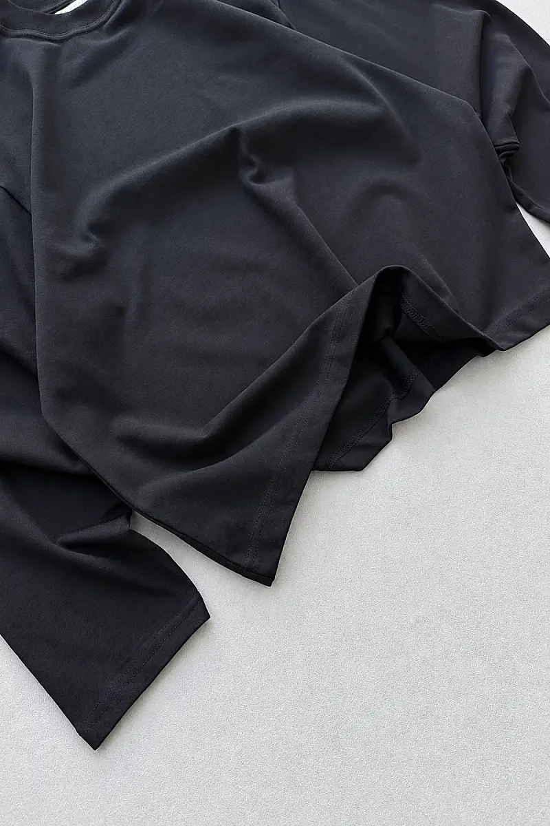 QURBH Siyah Long Sleeve Tee - 4
