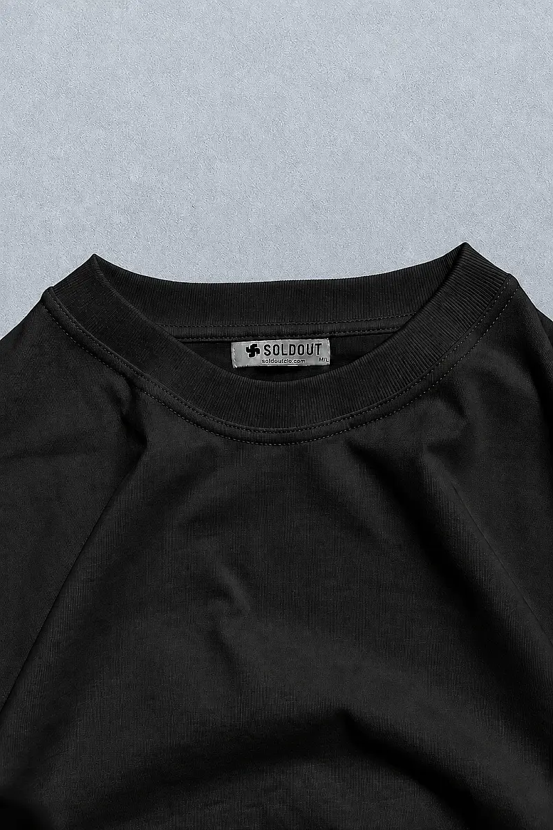 QURBH Siyah Long Sleeve Tee - 2