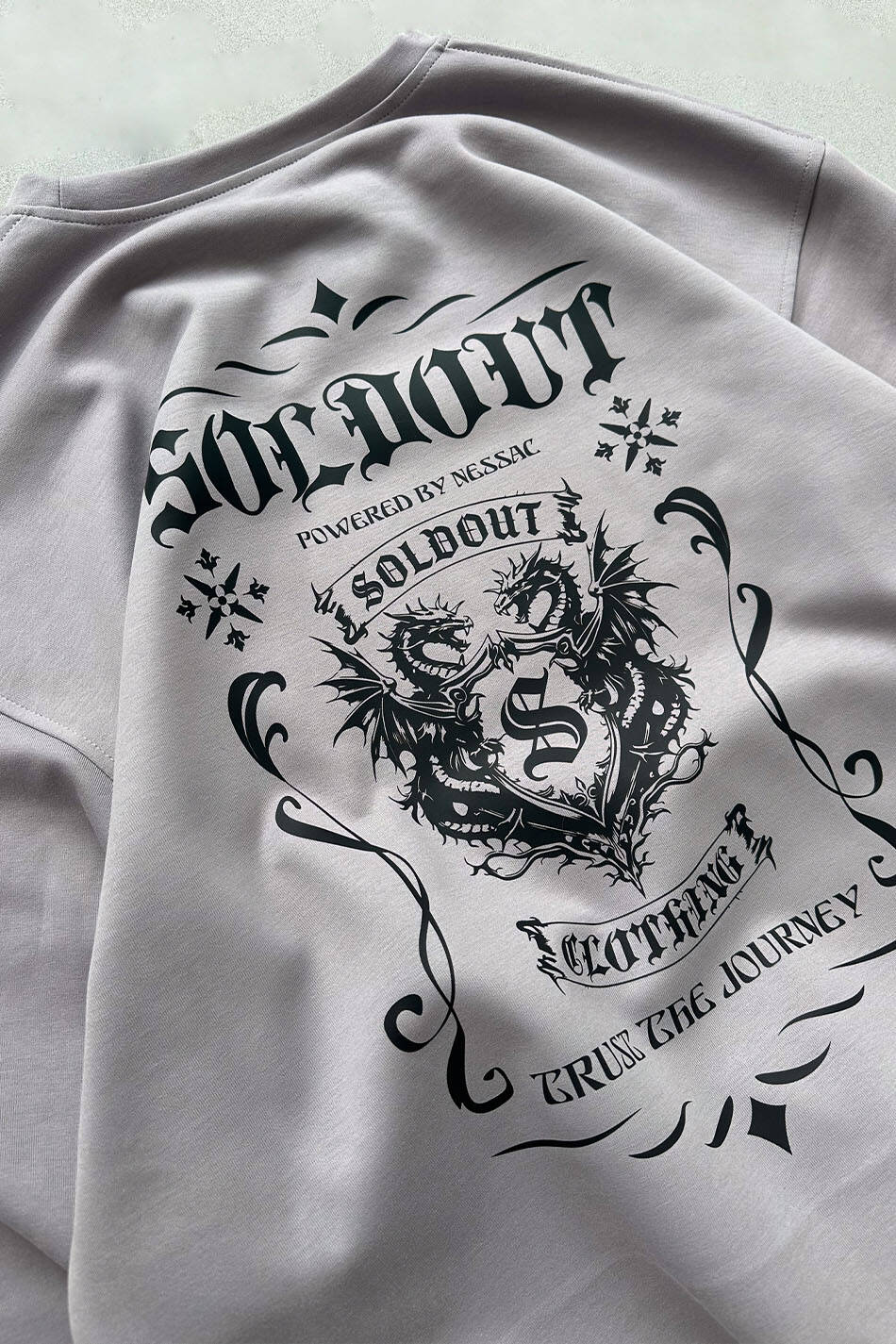 Soldout Dragon Double Face (Çift Taraflı) Long Sleeve Tee · 3