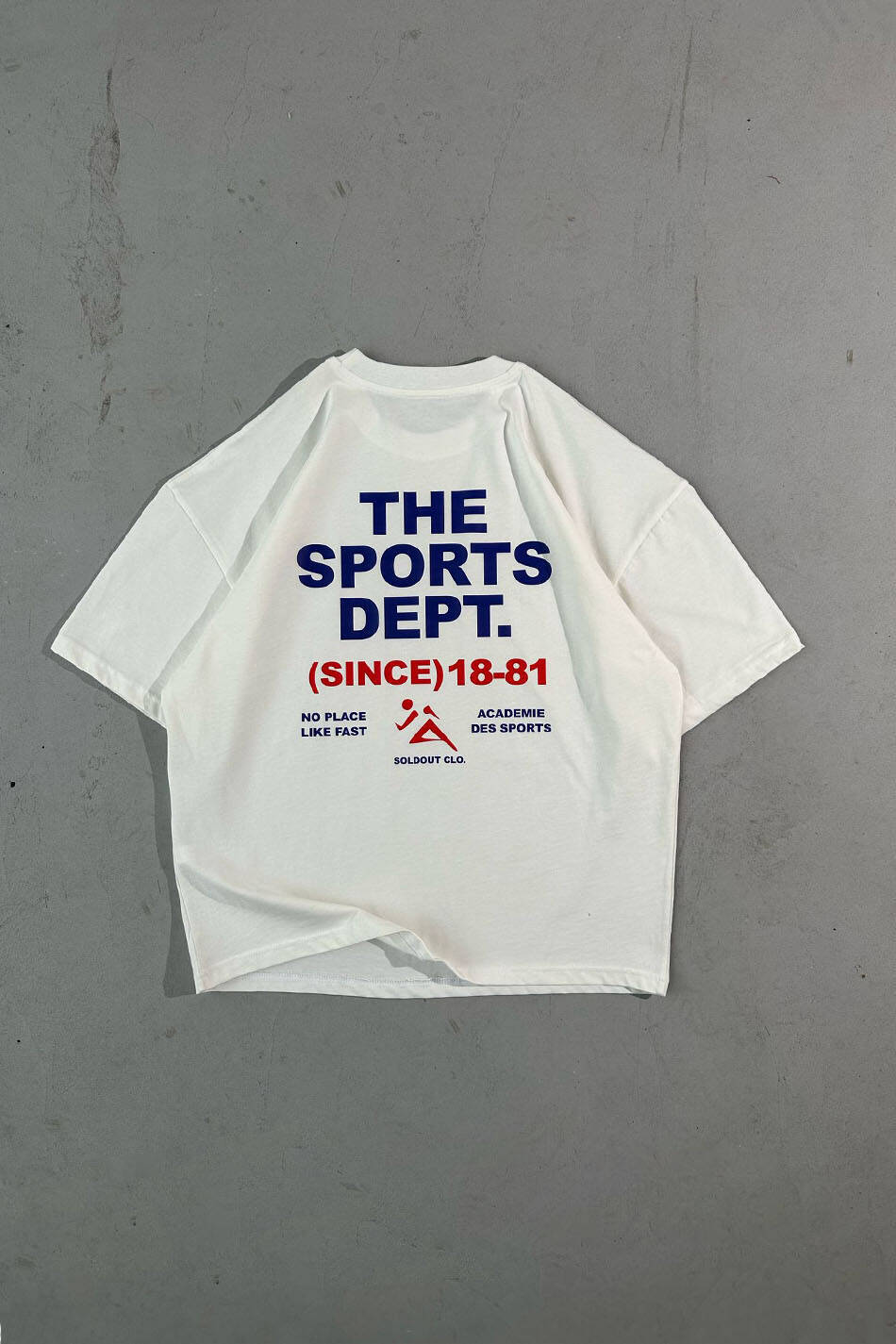 The Sports Dept Baskılı Oversize Tişört - 1