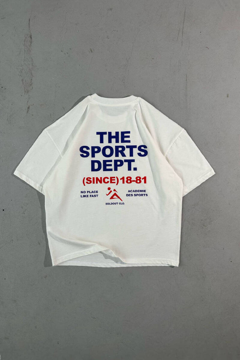 The Sports Dept Baskılı Oversize Tişört - 1