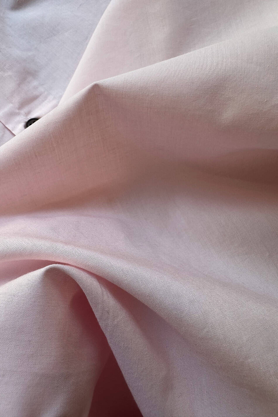 Toz Pembe Yarım Kol Oversize Gömlek · 3