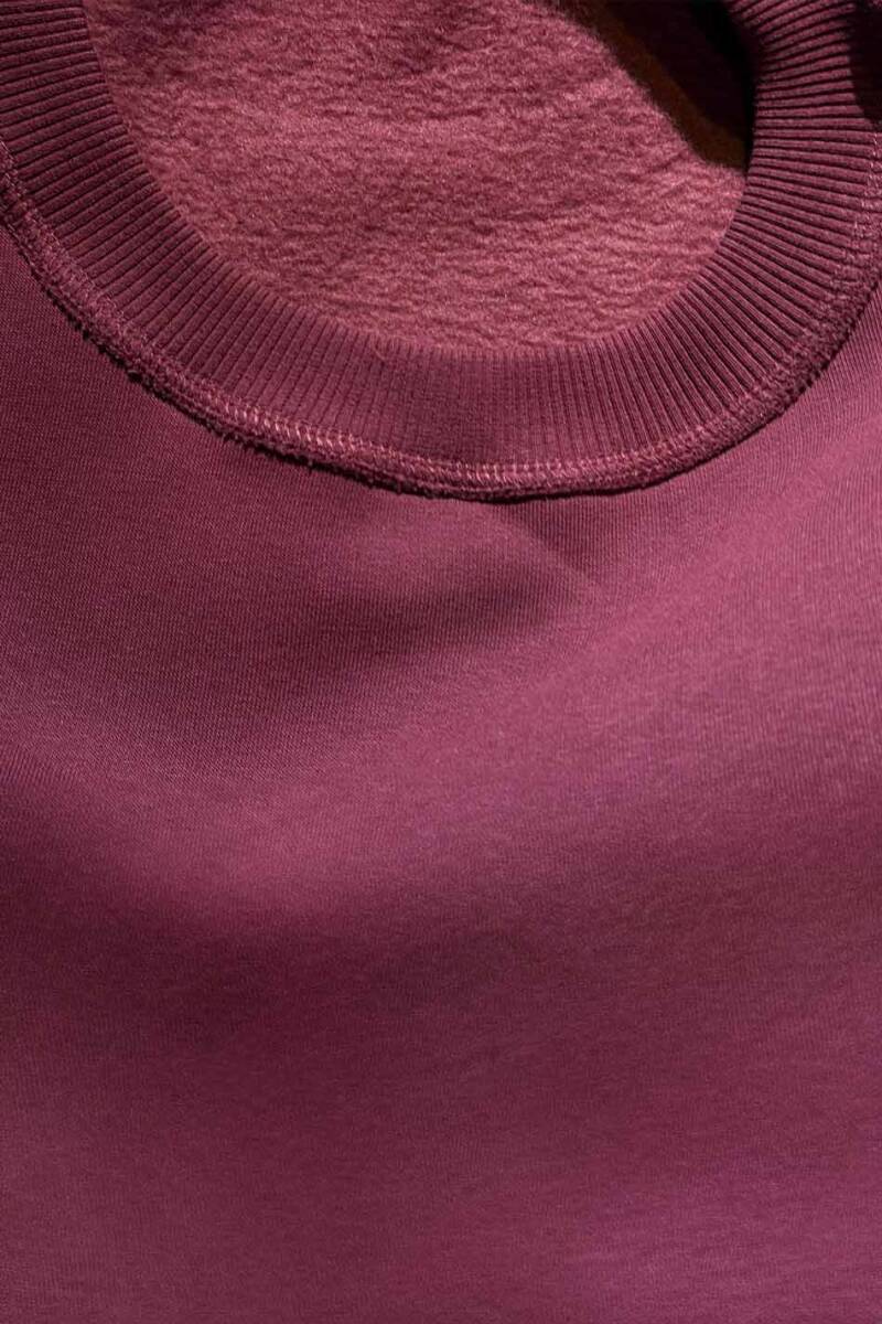Vişne Çürüğü Oversize Boxy Fit Sweatshirt - 8