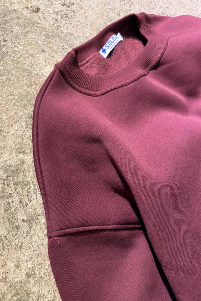 Vişne Çürüğü Oversize Boxy Fit Sweatshirt - 9