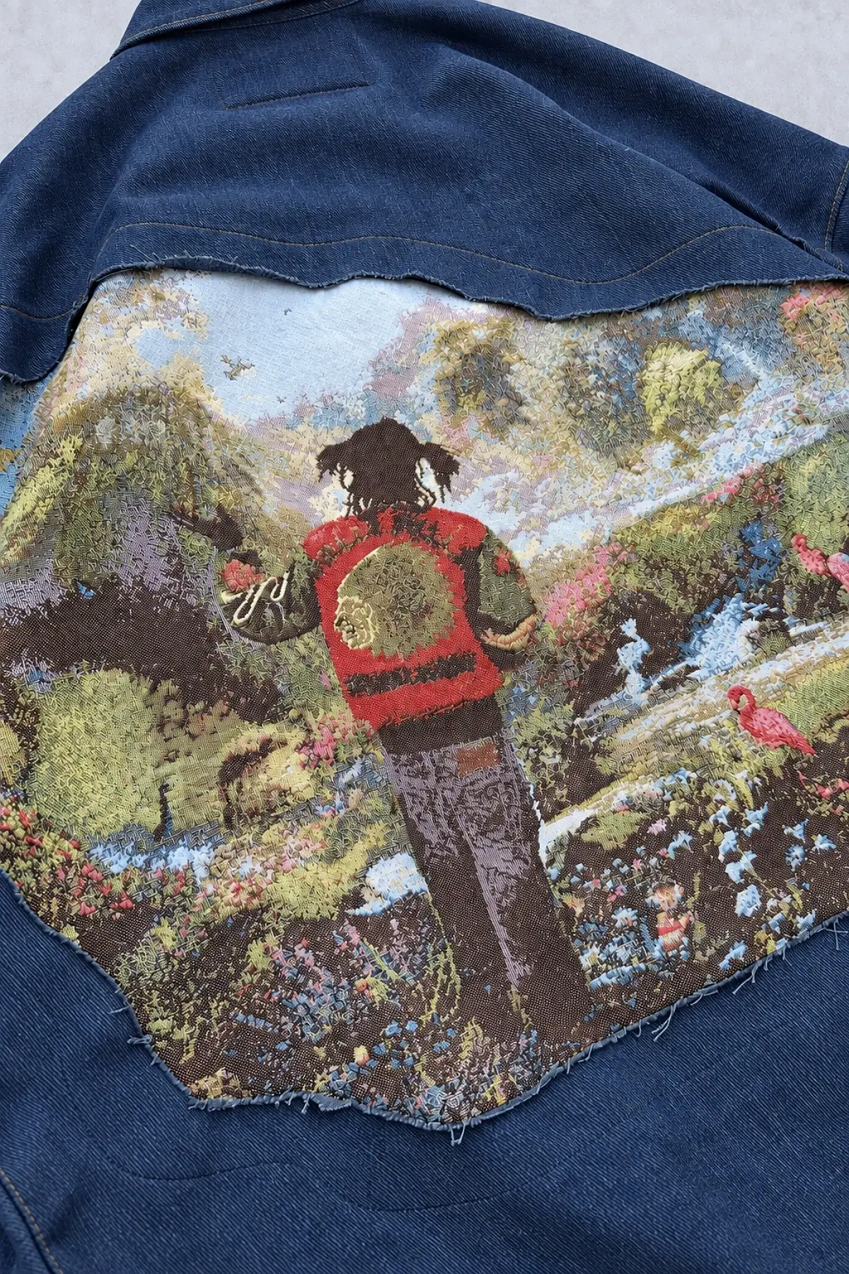 WEJD Gizli Silüet Extra Oversize Heavyweight Denim Gömlek - 6