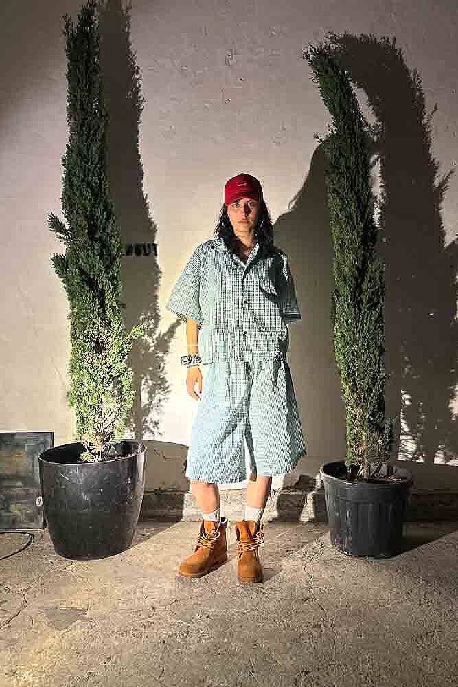 Yeşil Desenli Unisex  Takım - 2