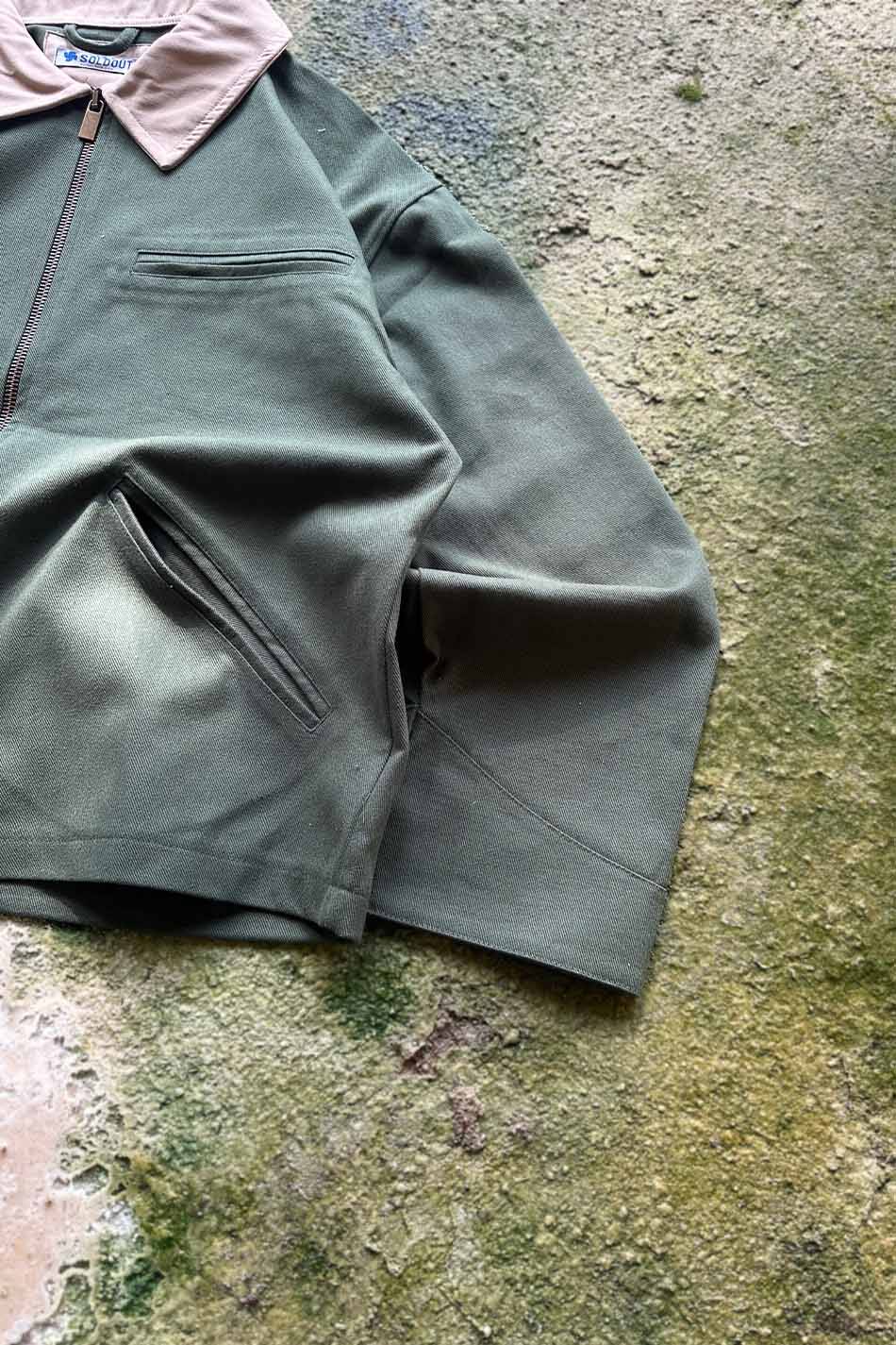 Yeşil Workwear Boxy Fit Ceket - 4