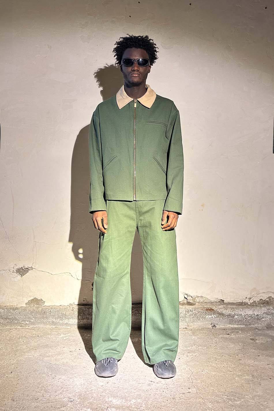 Yeşil Workwear Boxy Fit Ceket - 6