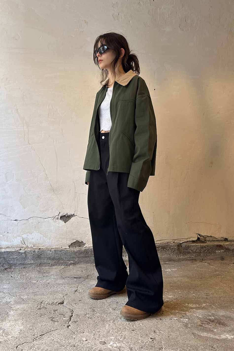 Yeşil Workwear Boxy Fit Ceket · 9
