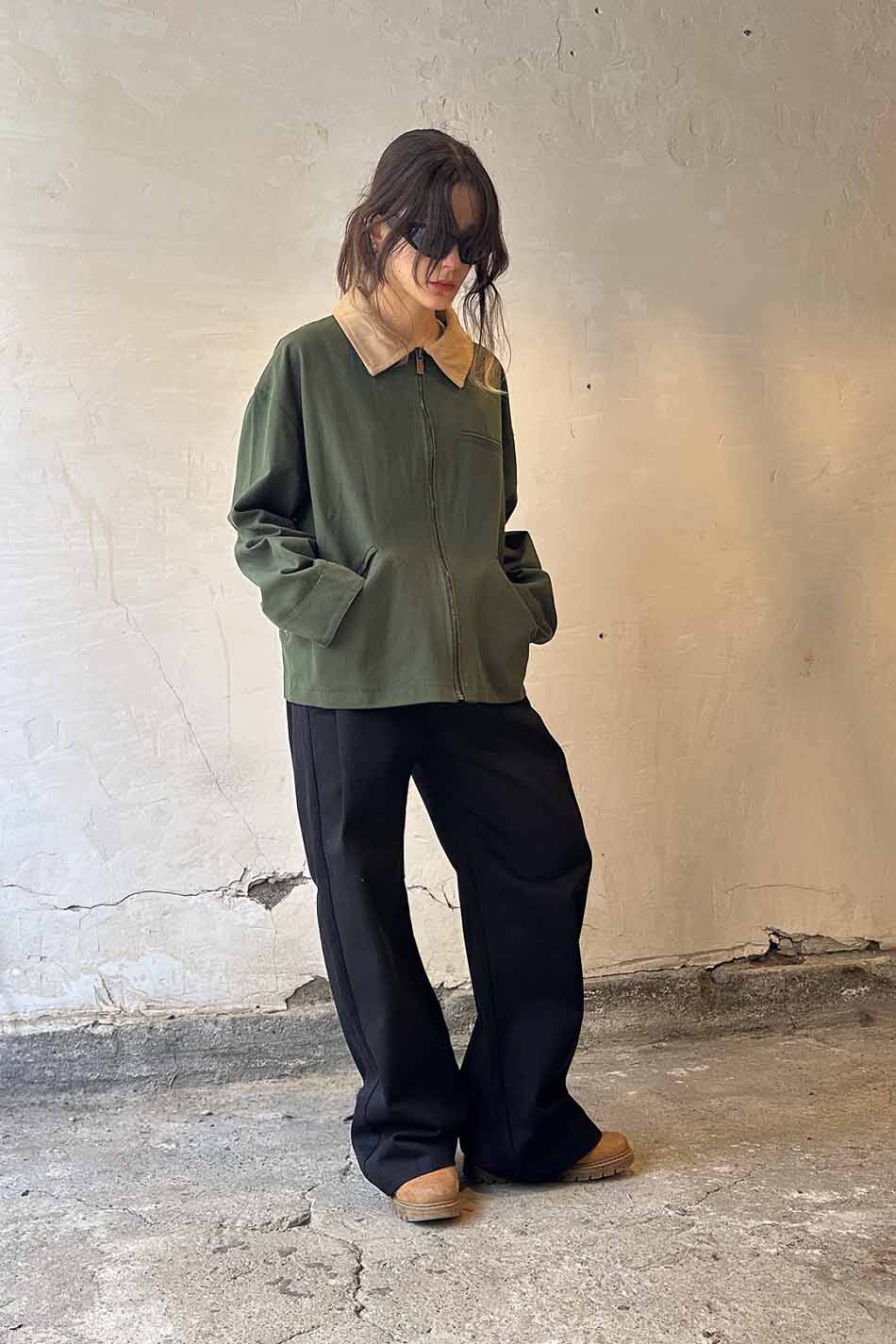 Yeşil Workwear Boxy Fit Ceket · 11
